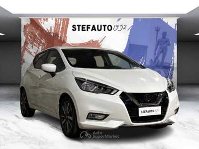 Nissan Micra V 2017 -  1.5 dci Tekna 90cv Bianco usata Bologna