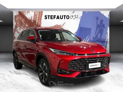 MG HS NEW  Hybrid+ Comfort Ibrida - RED-RSJ - Tessuto Rosso usata Bologna