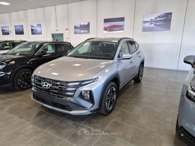 Hyundai Tucson 1.6 HEV aut. Business Argento usata Medesano