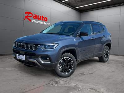 Jeep Compass 1.3 T4 PHEV TRAILHAWK PREZZO REALE Blu/Azzurro usata FIUMICINO