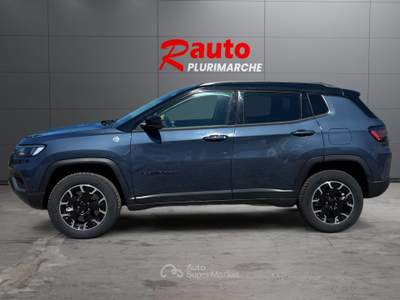 Jeep Compass 1.3 T4 PHEV TRAILHAWK PREZZO REALE Blu/Azzurro usata FIUMICINO