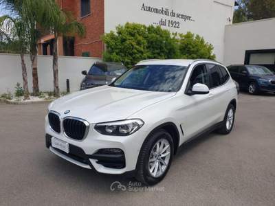 BMW X3 xDrive20d 48V Business Bianco usata Taranto