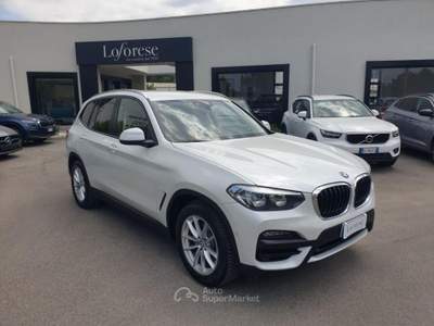 BMW X3 xDrive20d 48V Business Bianco usata Taranto