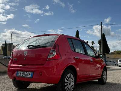 Dacia Sandero Dacia Sandero 1.4 GPL Rosso usata TELESE TERME