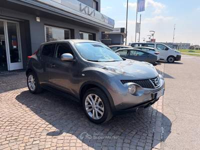 Nissan Juke NISSAN JUKE ACENTA 1500CDTI 110 CV EURO 5 A Argento usata Pian Camuno