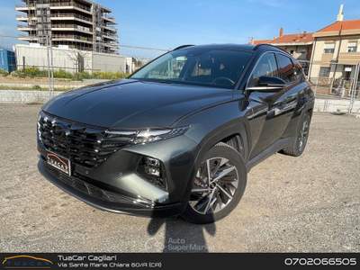 Hyundai Tucson Hyundai Tucson 1.6 T-GDI 48V MHEV Exellence #10560 Verde usata Cagliari