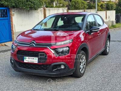 Citroen C3 CITROEN C3 BlueHDi 100 S&S Van Feel Rosso usata CATANZARO
