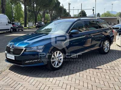Skoda Superb SKODA Superb 2.0 TDI EVO 150 CV SCR DSG Wagon Executive Blu/Azzurro usata Abano Terme