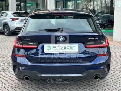 BMW Serie 3 330d BMW 330d 48V xDrive Touring Msport Blu/Azzurro usata Abano Terme