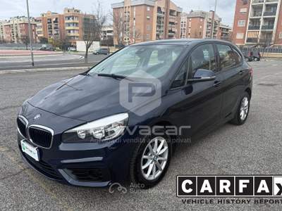 BMW Serie 2 Active Tourer 218d BMW 218d Active Tourer Blu/Azzurro usata Roma