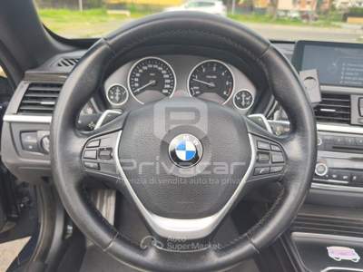 BMW Serie 4 420d BMW 420d Cabrio Luxury Blu/Azzurro usata Aprilia