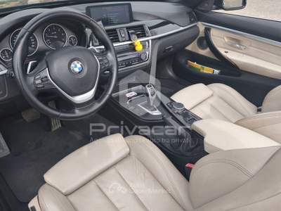 BMW Serie 4 420d BMW 420d Cabrio Luxury Blu/Azzurro usata Aprilia