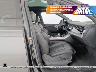 Audi Q7 3.0 tdi mhev s line edition quattro 286cv tiptronic 7p.ti Grigio usata Vigevano