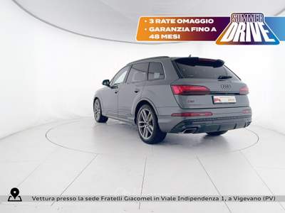 Audi Q7 3.0 tdi mhev s line edition quattro 286cv tiptronic 7p.ti Grigio usata Vigevano