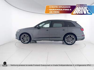Audi Q7 3.0 tdi mhev s line edition quattro 286cv tiptronic 7p.ti Grigio usata Vigevano