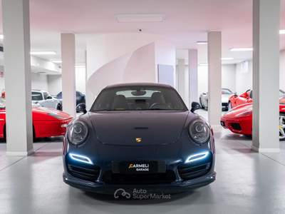 Porsche 911 991 3.8 Turbo Coupé -TETTO-PELLE ESPRESSO Blu/Azzurro usata Coccaglio