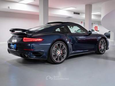 Porsche 911 991 3.8 Turbo Coupé -TETTO-PELLE ESPRESSO Blu/Azzurro usata Coccaglio