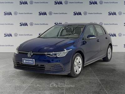 Volkswagen Golf 1.0 eTSI 110CV DSG Life (MHEV) Blu/Azzurro usata Ravenna