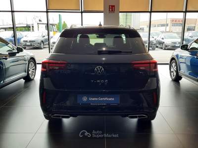 Volkswagen T-Roc 2.0 tdi scr 150cv r line dsg Nero usata Orzinuovi