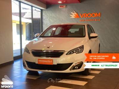 Peugeot 308 308 1.6 e-HDi 115 CV Stop&Start Allure Bianco usata San Gavino Monreale