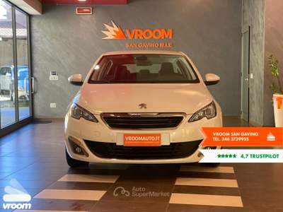 Peugeot 308 308 1.6 e-HDi 115 CV Stop&Start Allure Bianco usata San Gavino Monreale