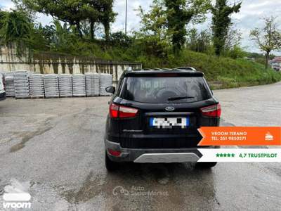 Ford EcoSport 1.5 TDCi 95 CV Titanium Nero usata Teramo