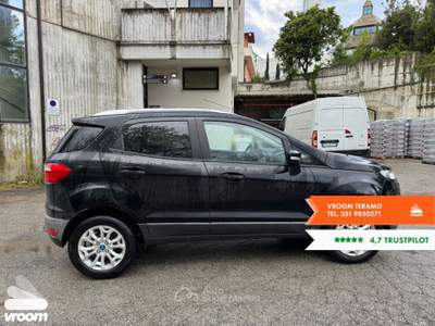 Ford EcoSport 1.5 TDCi 95 CV Titanium Nero usata Teramo