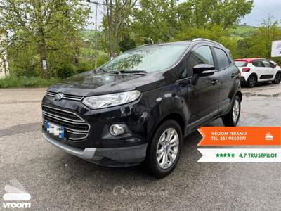 Ford EcoSport 1.5 TDCi 95 CV Titanium Nero usata Teramo