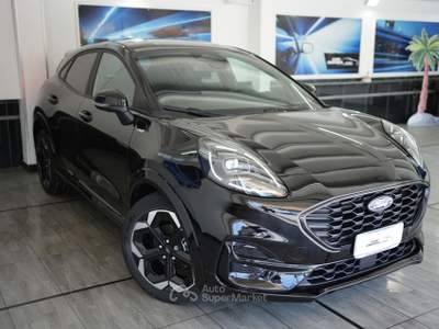 Ford Puma 1.0 EcoBoost Hybrid 125 CV S&amp;S ST-Line X Nero usata Pozzuoli