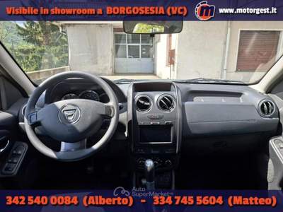 Dacia Duster 1.6 4x2 105cv Argento usata Borgosesia