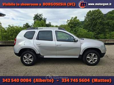 Dacia Duster 1.6 4x2 105cv Argento usata Borgosesia