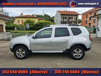 Dacia Duster 1.6 4x2 105cv Argento usata Borgosesia