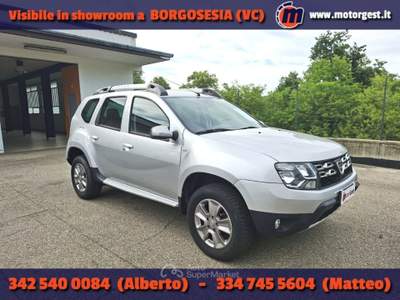 Dacia Duster 1.6 4x2 105cv Argento usata Borgosesia