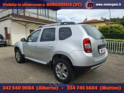 Dacia Duster 1.6 4x2 105cv Argento usata Borgosesia