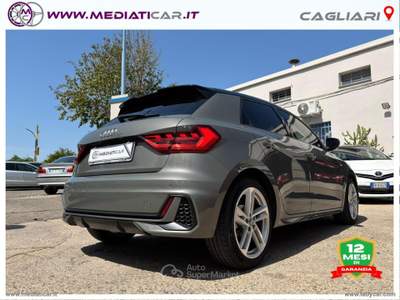 Audi A1 A1 SPB 35 TFSI S tronic S line edition Grigio usata Cagliari