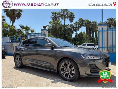 Ford Focus Focus 1.5 EcoBlue 115CV aut. 5p.ST-LineX Grigio usata Cagliari