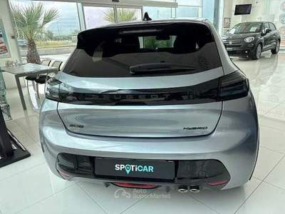 Peugeot 208 Hybrid 136 e-DCS6 5 porte GT Grigio usata Montesarchio