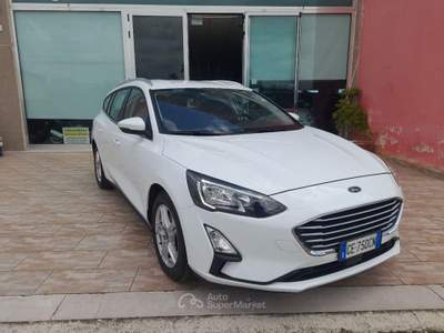 Ford Focus Focus 1.5 E.Blue 120CV aut. SW Bs Co-P. Bianco usata Caprarica di Lecce