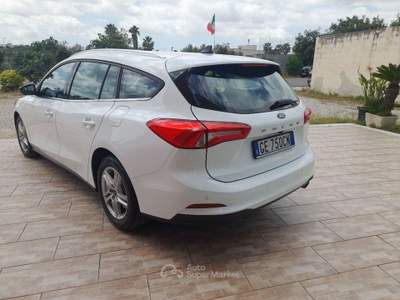 Ford Focus Focus 1.5 E.Blue 120CV aut. SW Bs Co-P. Bianco usata Caprarica di Lecce