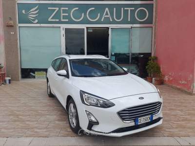 Ford Focus Focus 1.5 E.Blue 120CV aut. SW Bs Co-P. Bianco usata Caprarica di Lecce