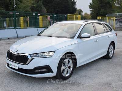 Skoda Octavia SKODA Octavia 2.0 TDI EVO SCR DSG Wagon Executive Bianco usata Macerata