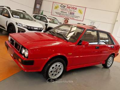 Lancia Delta 1.6 i.e. turbo HF ASI targa originale Rosso usata Fossombrone