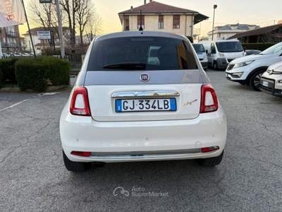 Fiat 500 0.9 TwinAir Turbo 85cv Collezione Argento usata Alba