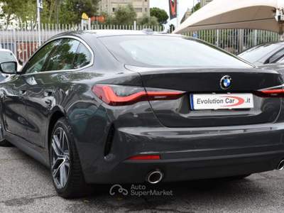 BMW Serie 4 Gran Coupé 430i i Sport *FARI LASER*HARMAN KARDON*PELLE* Grigio usata Roma