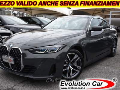 BMW Serie 4 Gran Coupé 430i i Sport *FARI LASER*HARMAN KARDON*PELLE* Grigio usata Roma