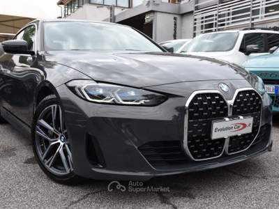 BMW Serie 4 Gran Coupé 430i i Sport *FARI LASER*HARMAN KARDON*PELLE* Grigio usata Roma