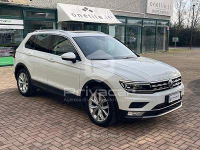 Volkswagen Tiguan VOLKSWAGEN Tiguan 2.0 TDI 190 CV SCR DSG 4MOTION Executive BMT Bianco usata Manerba del Garda