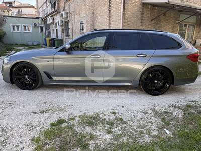 BMW Serie 5 530d BMW 530d 249CV Touring Msport Blu/Azzurro usata Montesilvano