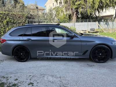 BMW Serie 5 530d BMW 530d 249CV Touring Msport Blu/Azzurro usata Montesilvano