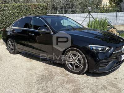 Mercedes-Benz Classe C MERCEDES C 220 d Mild hybrid 4Matic AMG Line Premium Plus Nero usata Montesilvano